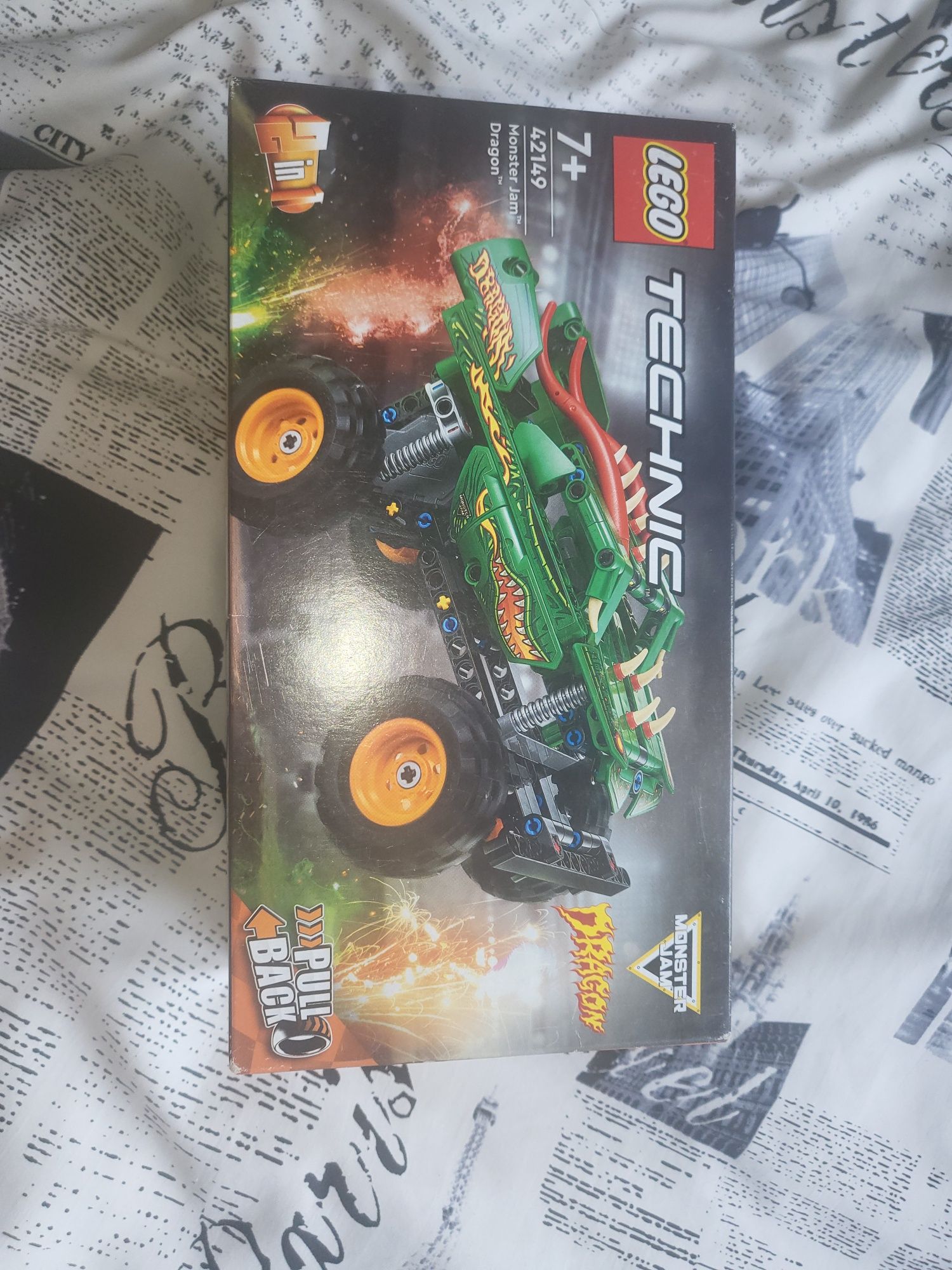 42149 Lego Technic Monster Jam Dragon