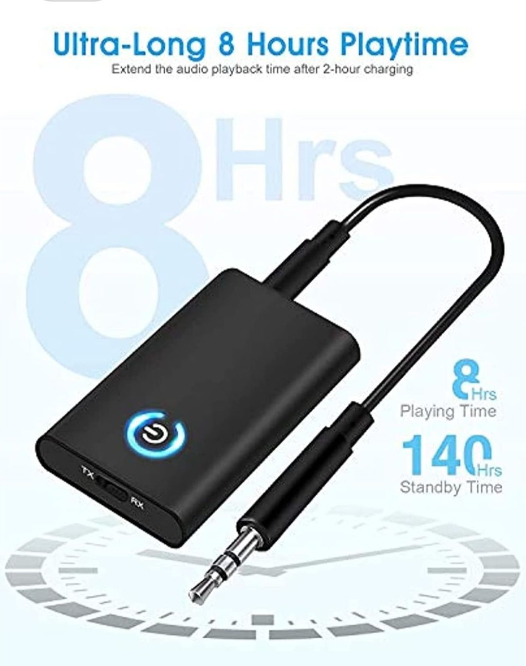 Lonnalee Nadajnik / odbiornik Bluetooth 2 w 1