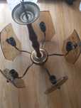 Lampa pięcioramienna