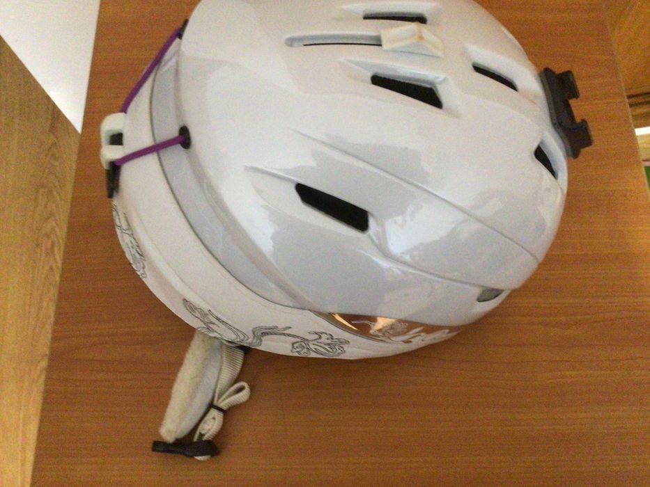 Capacete de snowboard senhora