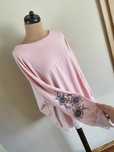 52 54 bawelna xxxxl plus size +size hafty nude bluza oversize