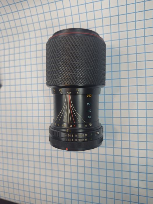 Canon AE-1 program, 3 обєктиви та перехідник