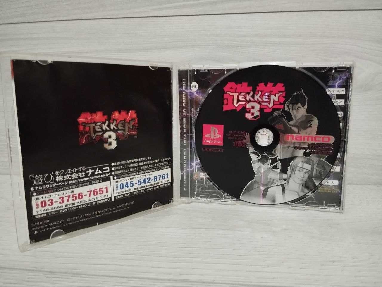 Tekken 3 PS1 Ліцензія NTSC - J (Англійська мова) PlayStation 1