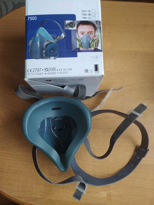 Półmaska wielokrotnego użytku 3m