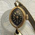 Damski zegarek vintage HAMILTON Black dial sprawny bez serwisu