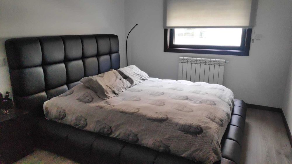 Cama Elite com estrado fixo 160*200cm Omega Black, 770€ a 12/5/2020