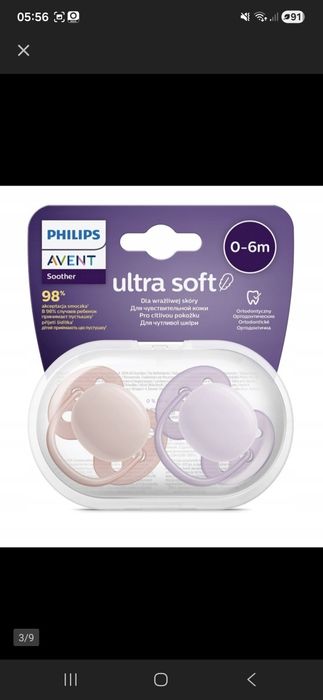 Smoczki philips avent nowe 5 szt w cenie 2