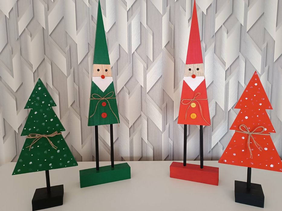 Різдвяний декор з дерева