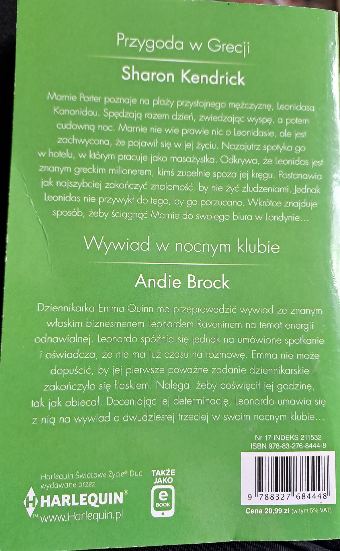 Światowe życie duo Harlequin
