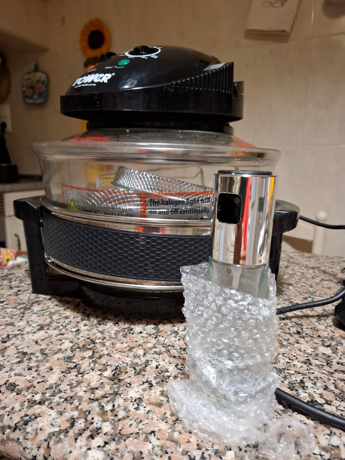 Forno em halogéneo