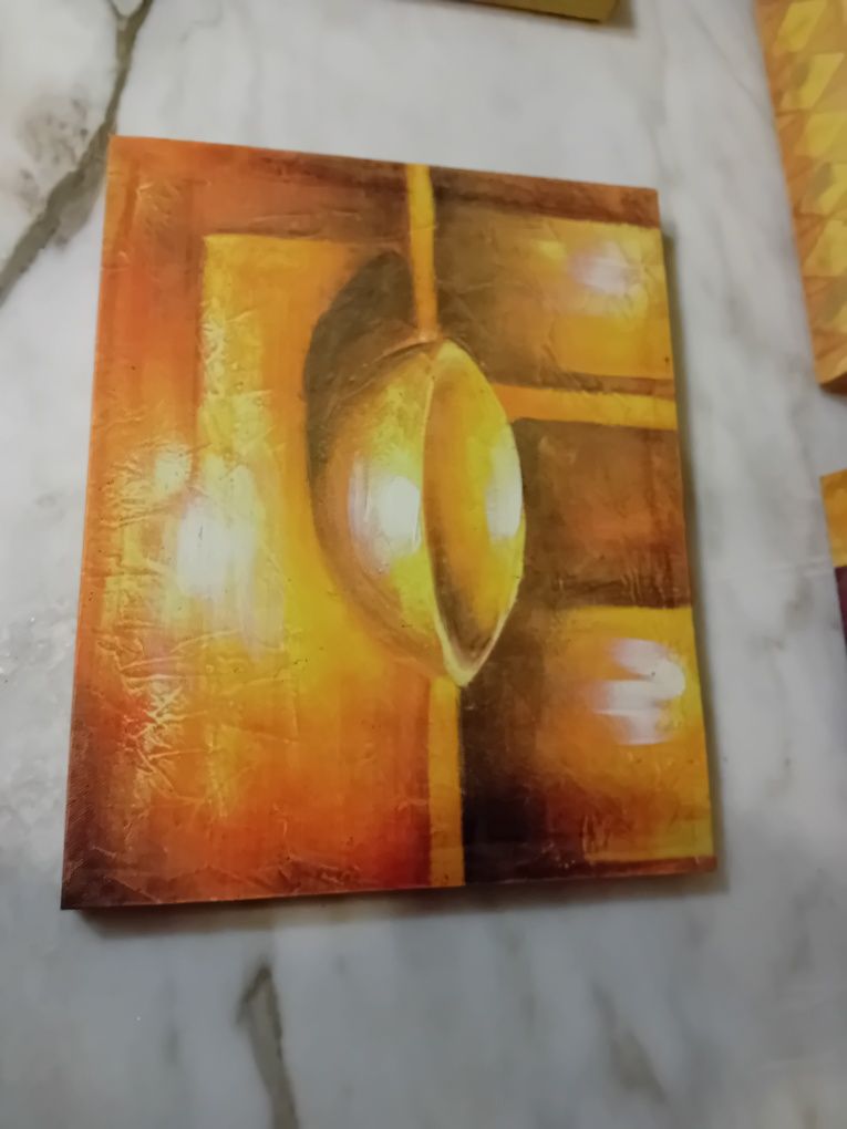 Conjunto de 5 Quadros em Tela Decorativos