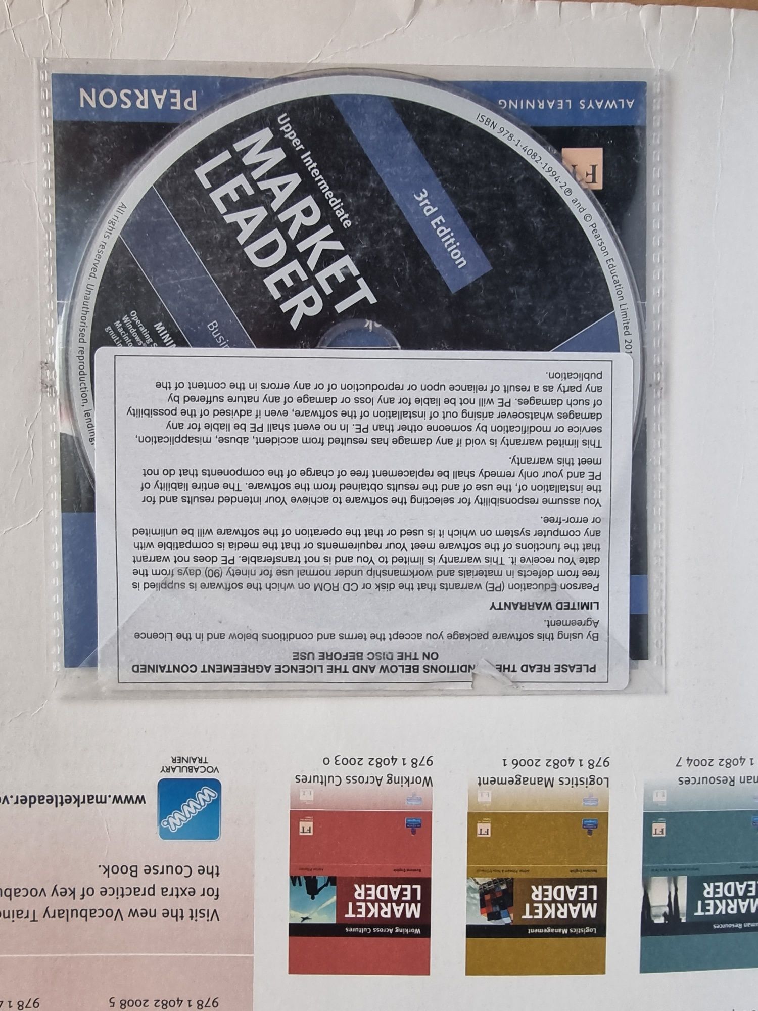 Market Leader 3rd edition upper intermediate b2/c1
