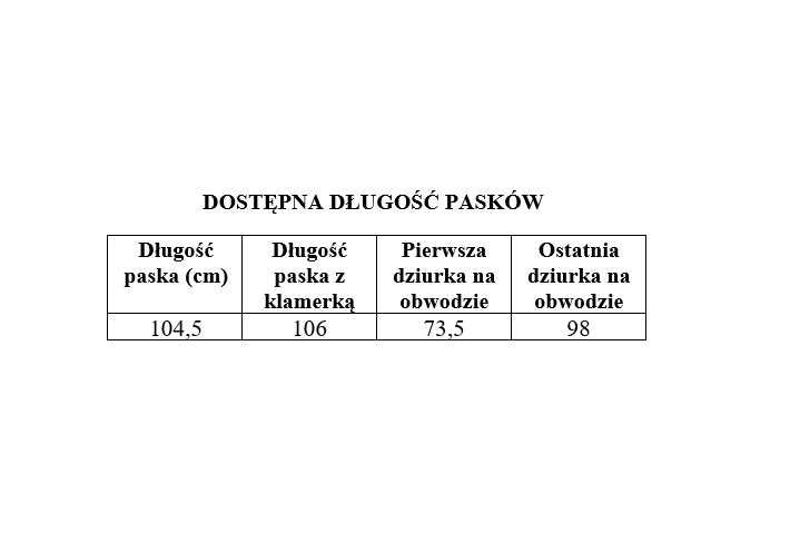 Pasek damski skórzany fuksja 1,5 cm wąski do sukienki spodni kolory