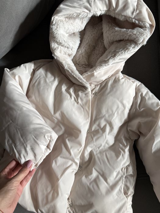 Зимова куртка zara для дівчинки 98 см