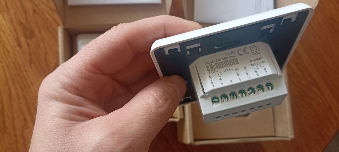 Терморегулятор з wi-fi