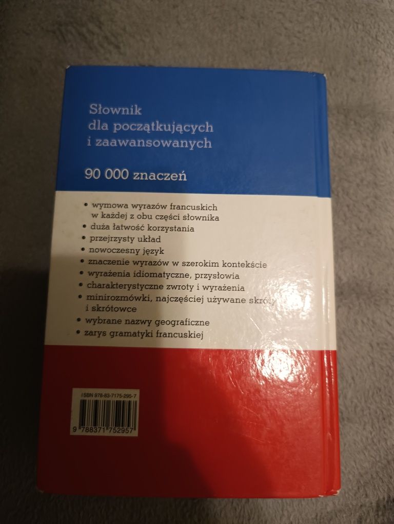 Słownik francusko-polski i gramatyka