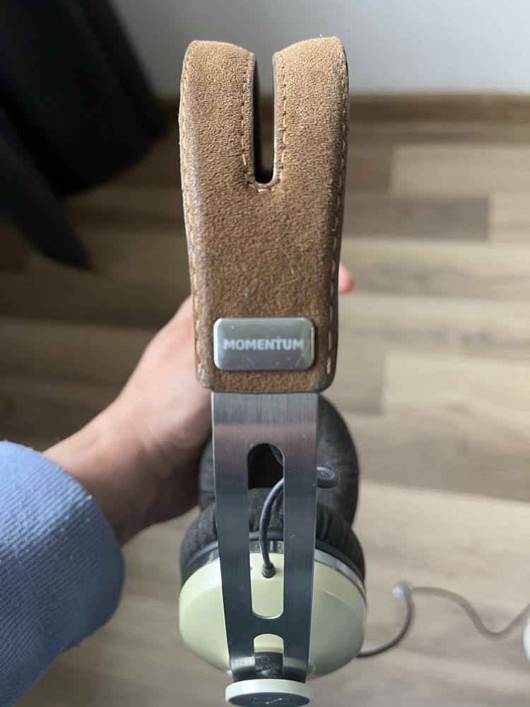 Słuchawki nauszne SENNHEISER Momentum On-Ear M2 OEi Kremowy