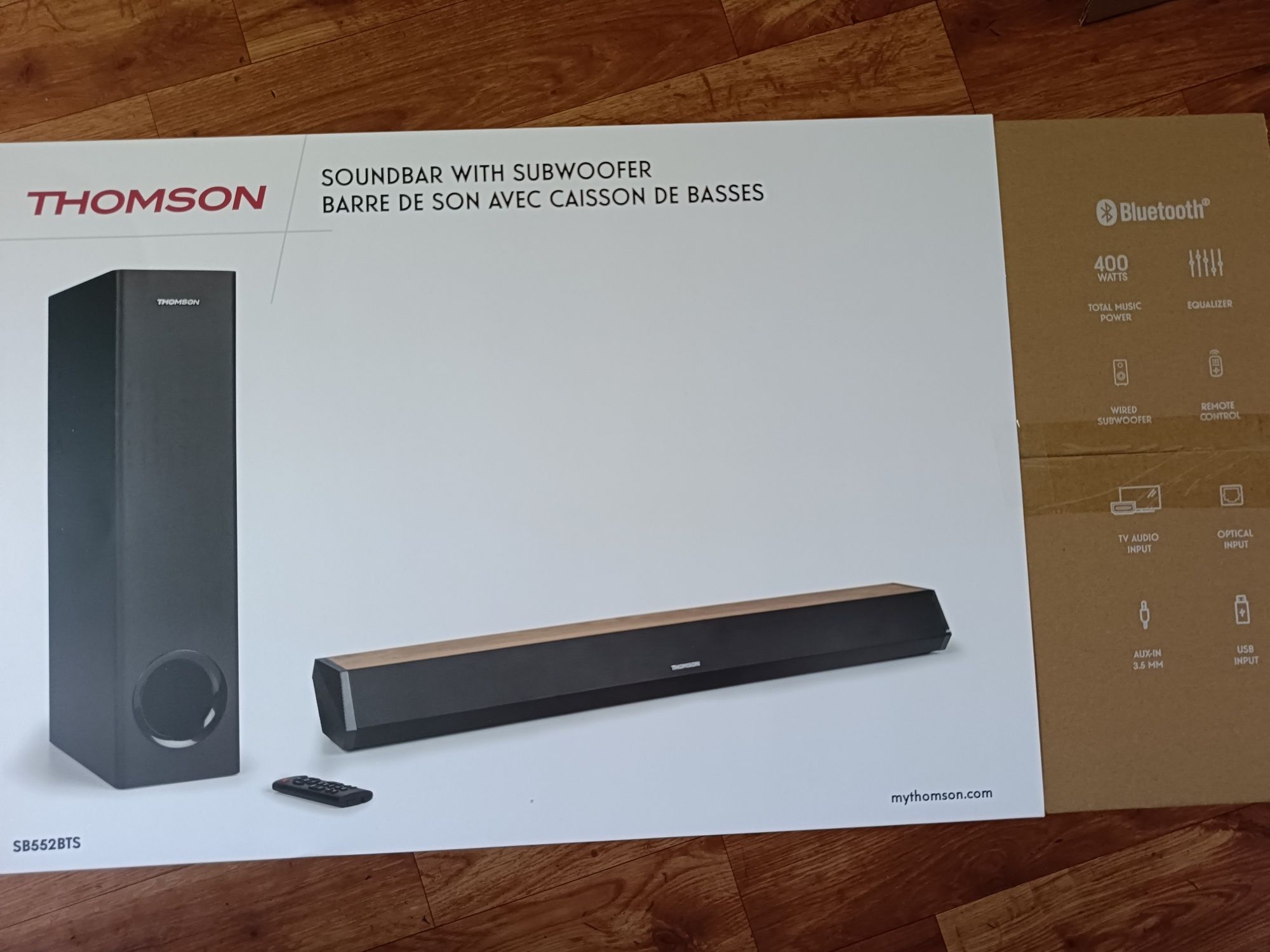 THOMSON Soundbar z subwooferem COSY