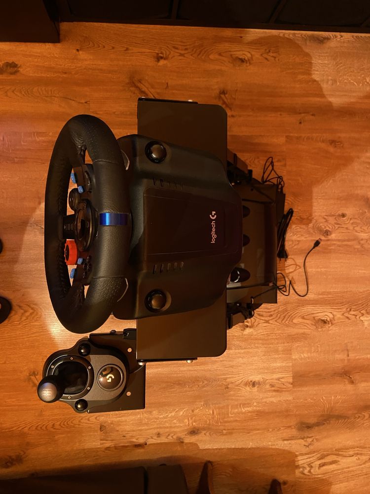 Kierownica Logitech G29+Shifter+Stojak+Gra Gran Turismo 7