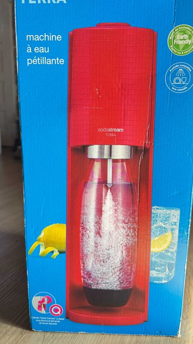 Sodasteam Terra para fazer agua com gas