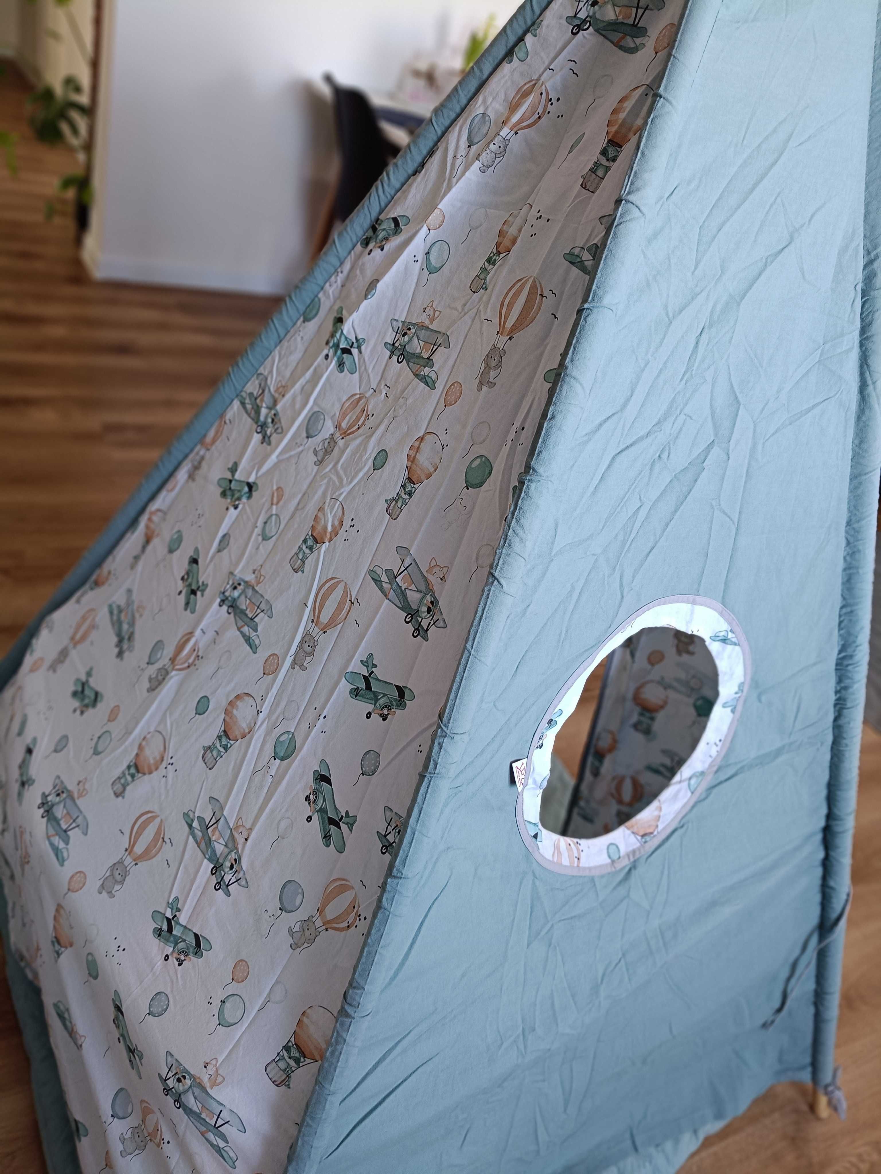 Namiot tipi z matą