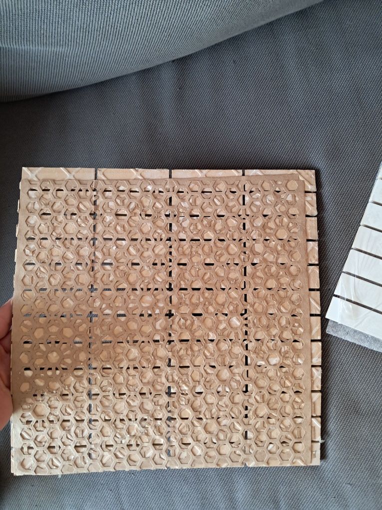 Mozaika ceramiczna biała matowa