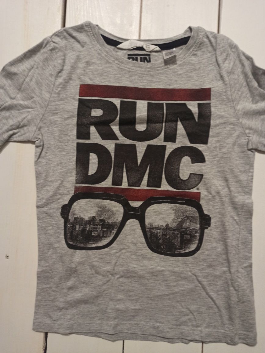 Longslev bluzka z dł rękawem H&M rozm 122/128 run dmc