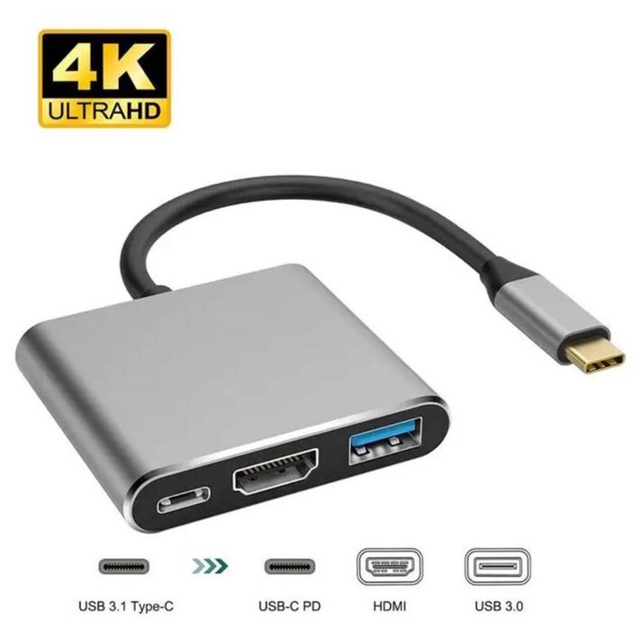 Type C to HDMI hub концентратор
