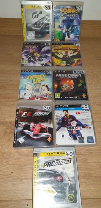 Gry 170 sztuk na ps3