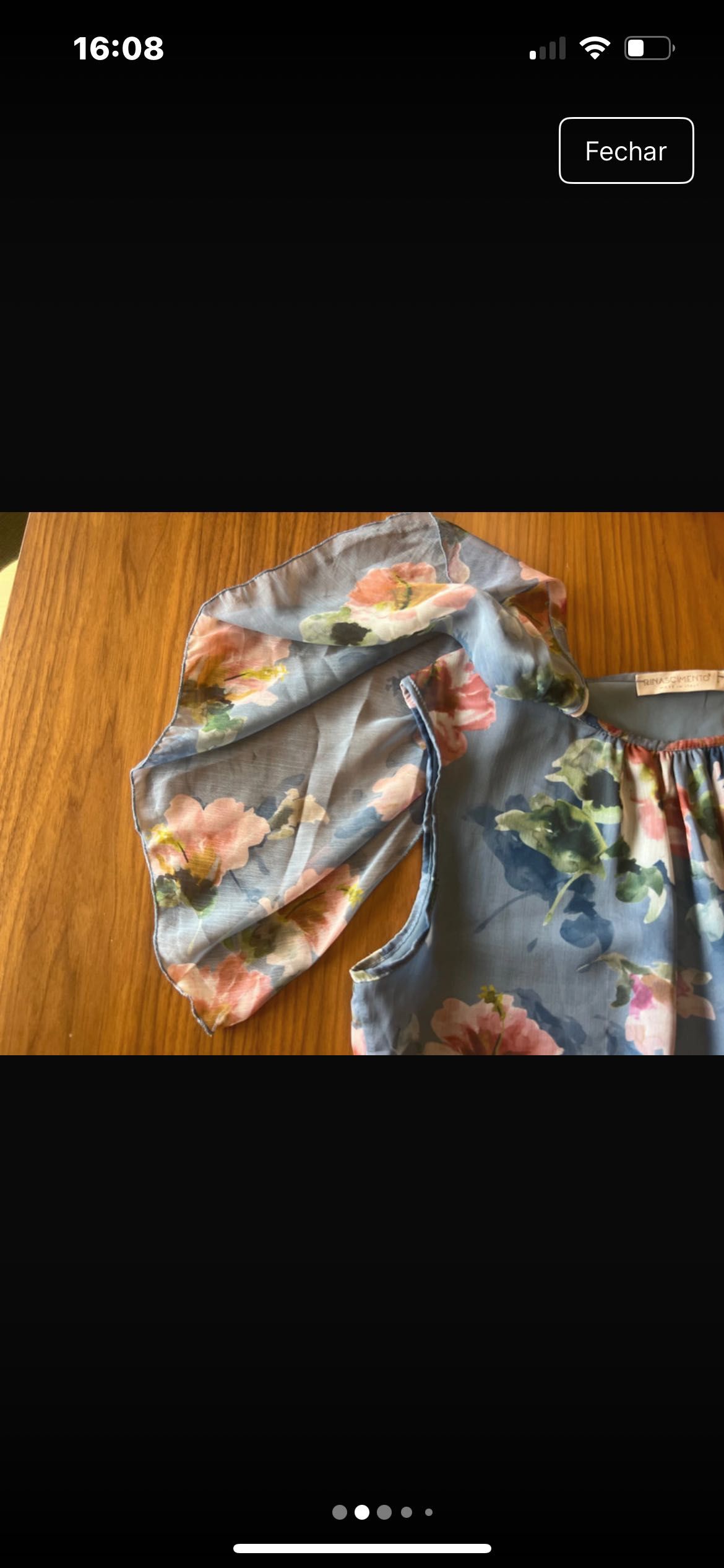 Blusa cava Rinascimento