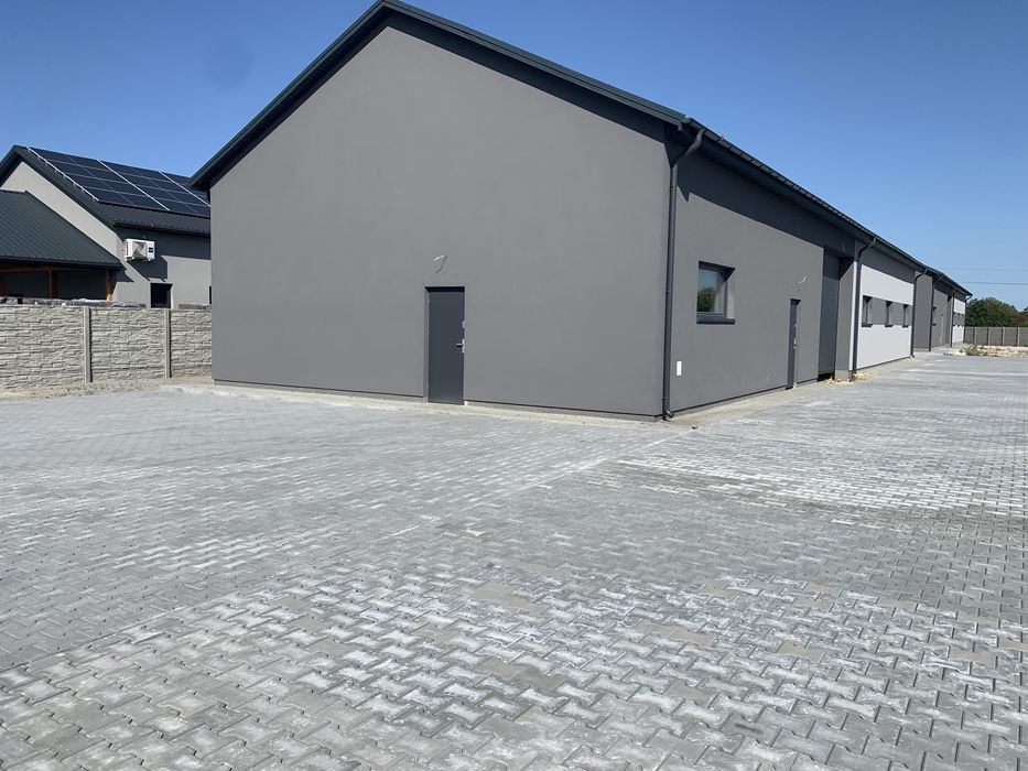 Do wynajęcia hala magazynowa z placem utwardzonym