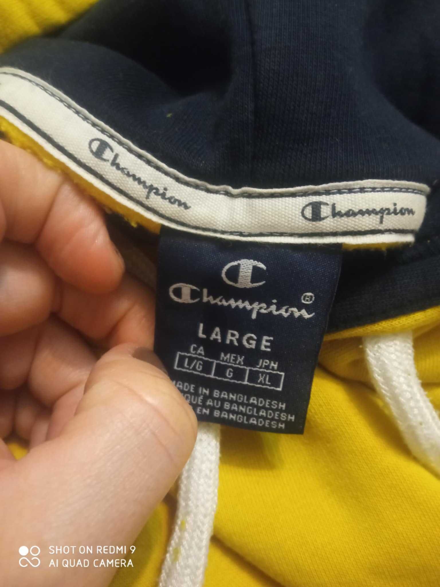 Bluza meska Champion, rozmiar L, oryginalna, stan bardzo dobry