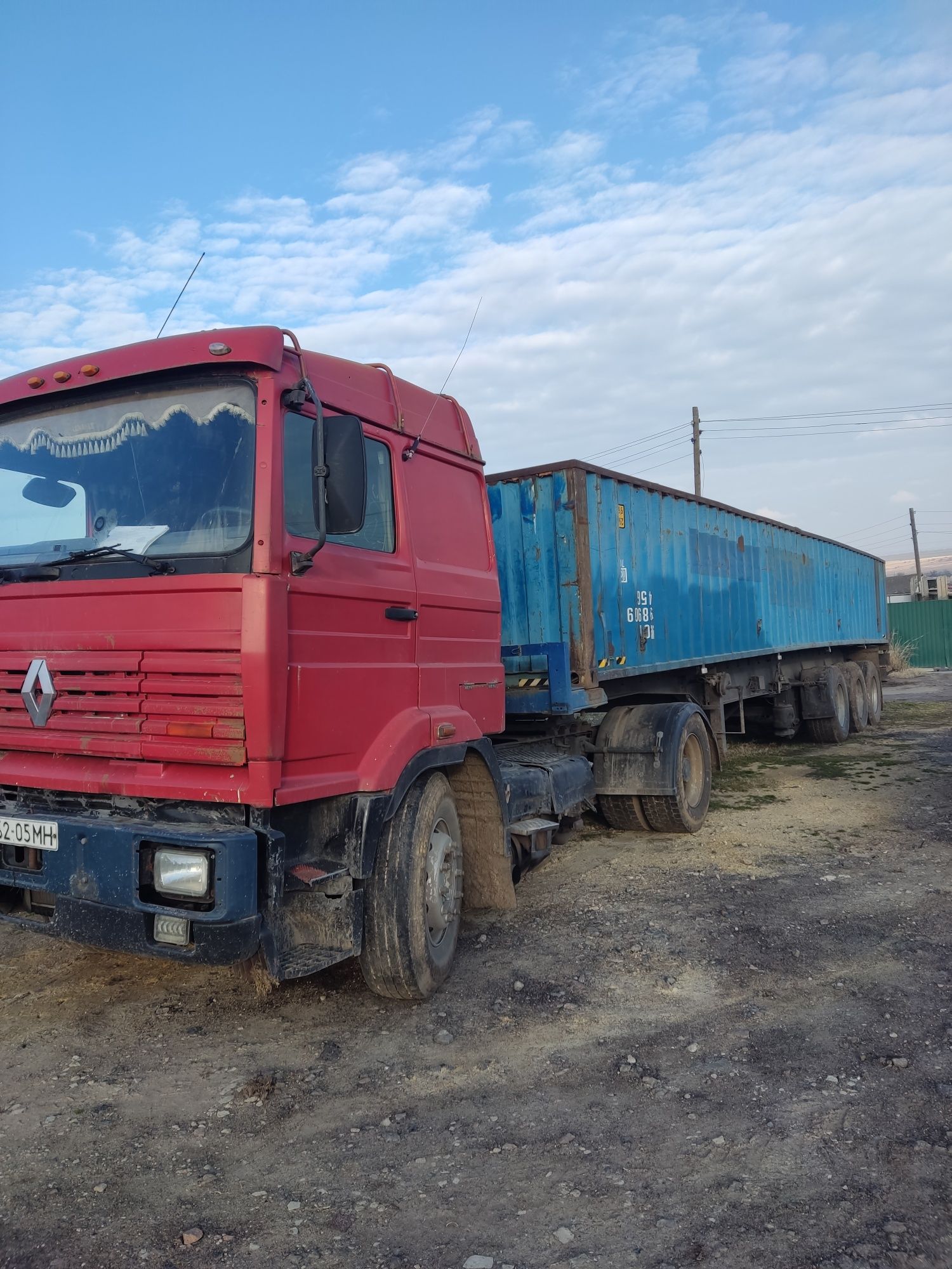 Рено Мажор с прицепом