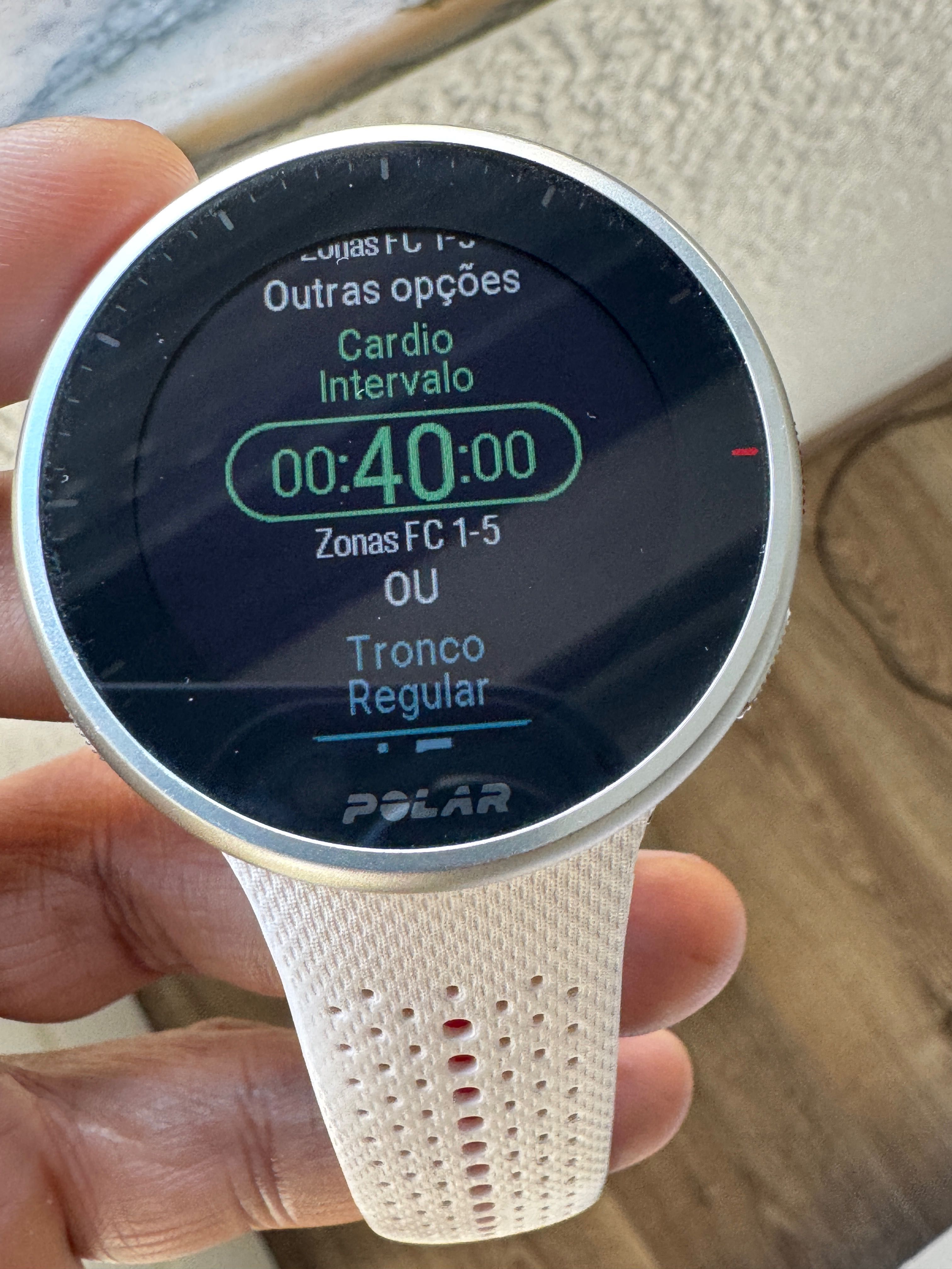 Relogio Polar pace pro
