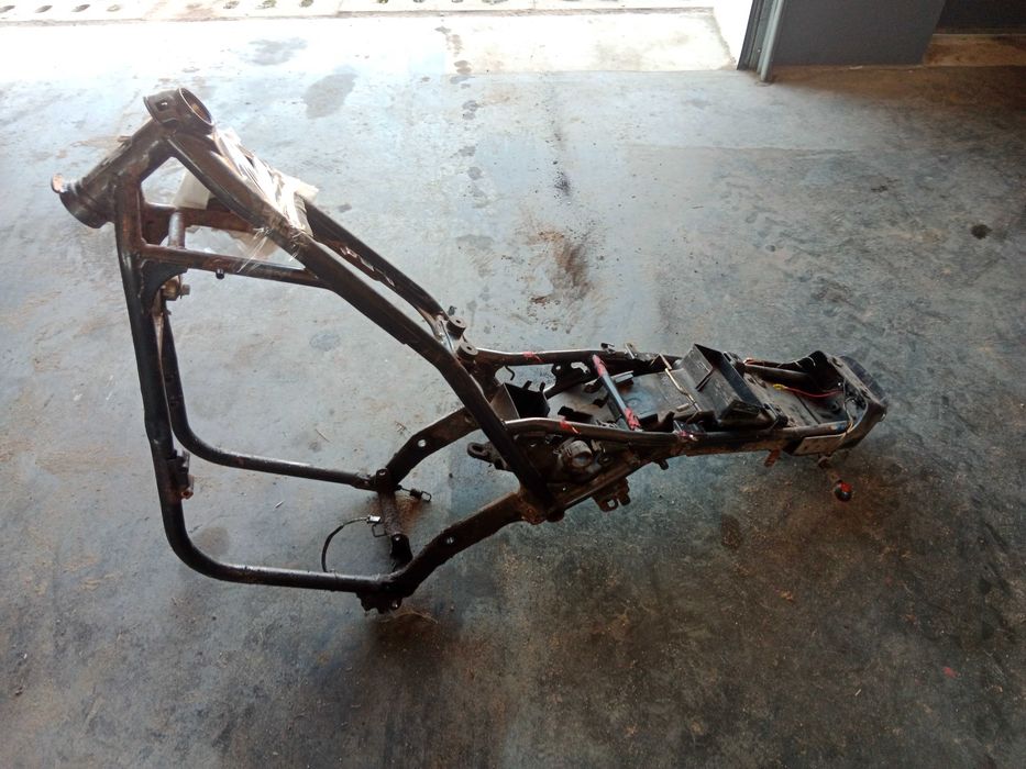 kawasaki zephyr zr550 zr 550 rama z niemiecką dokumentacją