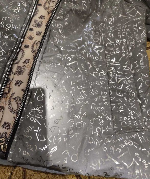 Куртка для дівчинки р.146 світловідбиваюча