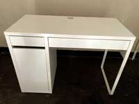 Biurko MICKE (IKEA), biały, 105x50 cm