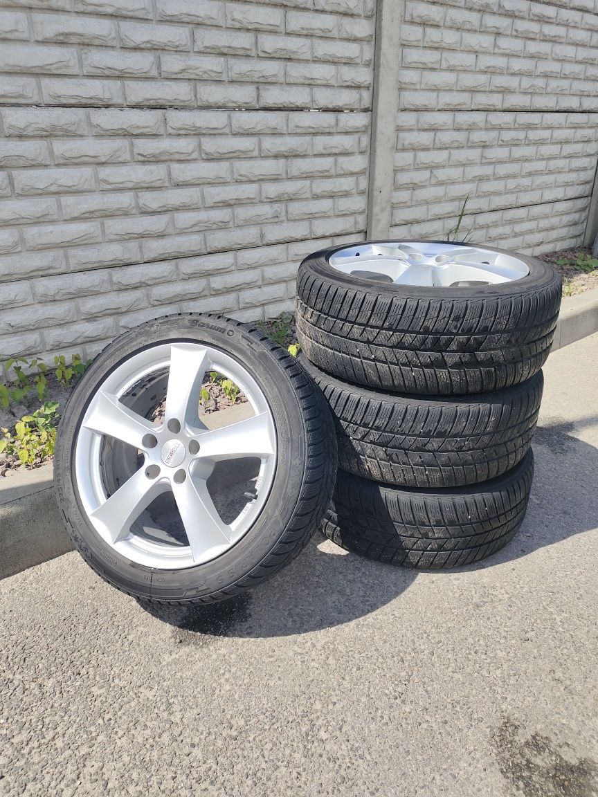 Диски R17, 5,112 на зимовій гумі 225/45