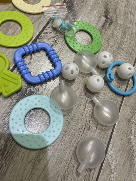 Gryzaki grzechotki nos do zabawek DIY nowe
