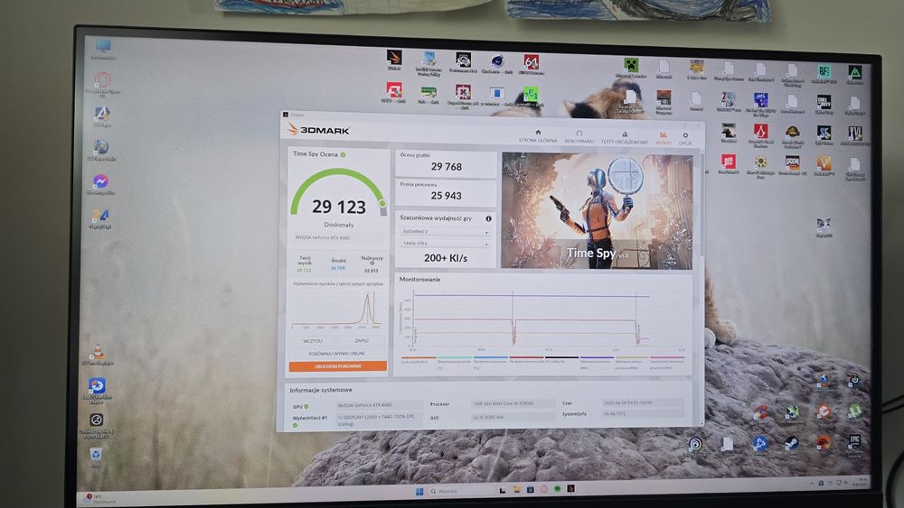 Płyta główna gigabyte z790 aorus master + 13900k