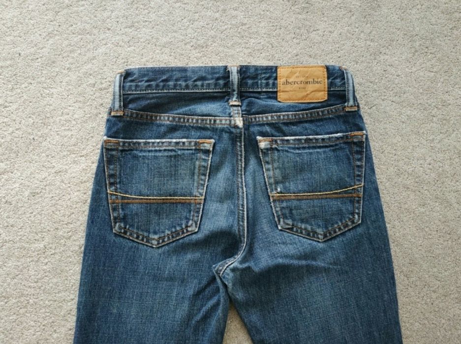Spodnie jeansowe jeansy Abercrombie 152