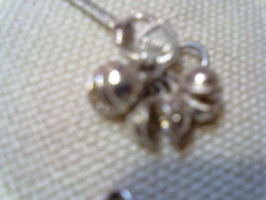 ножные колокольчики, серебро