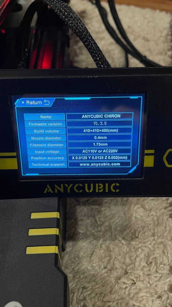 Anycubic Chiron 3D принтер
