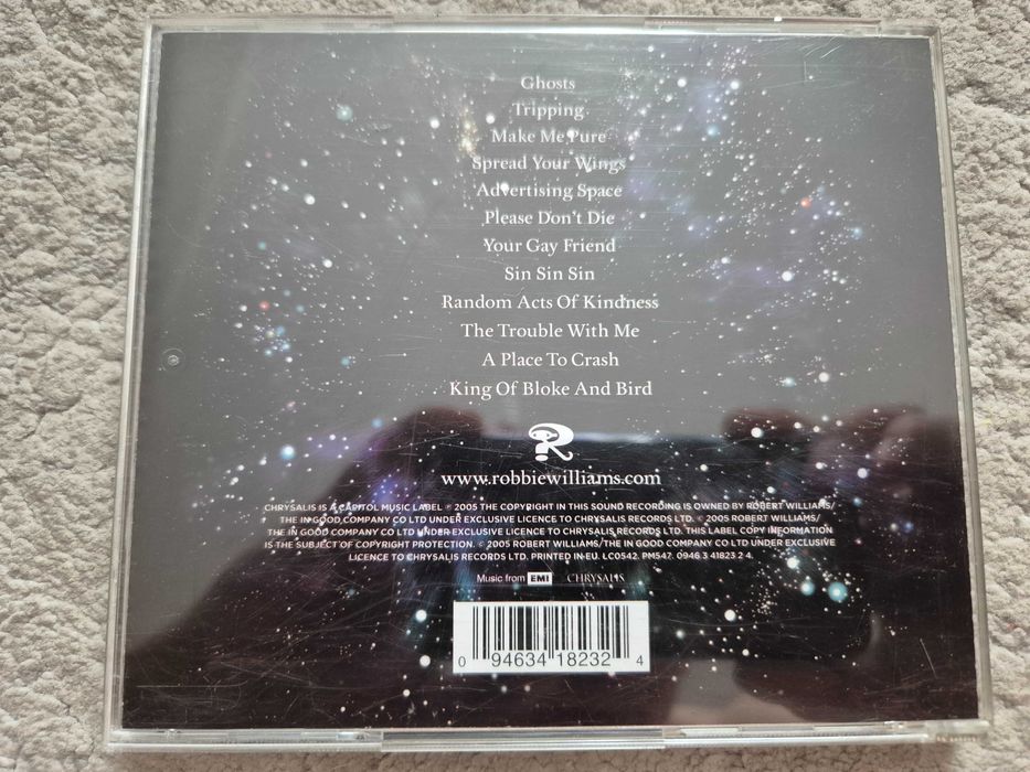 CD Robbie Williams , Enrique Iglesias , Ricky Martin , La Toya Jackson