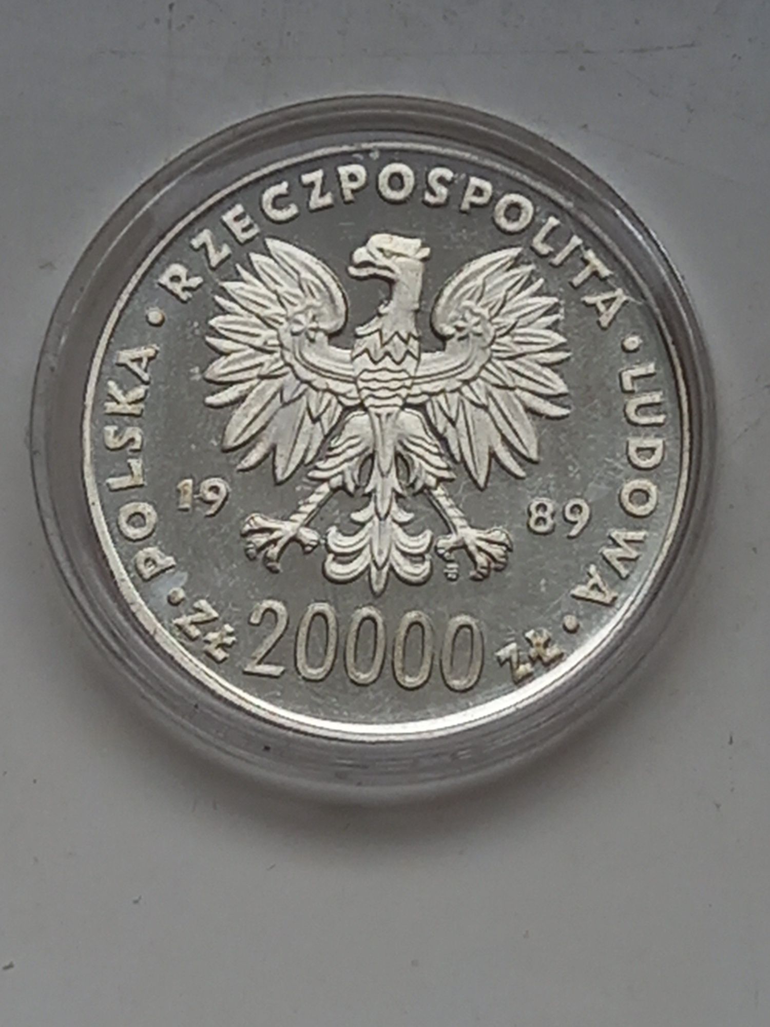 20000 zł 1989 r Kolekcjonerska