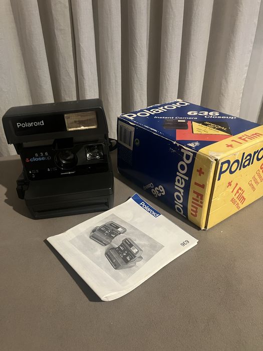 Polaroid 636 Closeup Vintage aparat do zdjęć natychmiastowych Instax
