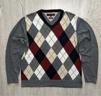 Sweter w romby Tommy Hilfiger