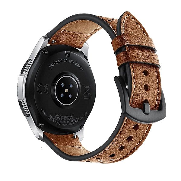 Pasek ze skóry naturalnej Tech-Protect Leather do Samsung Galaxy Watch