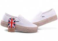 Buty Damskie Lee Cooper Espadryle Wsuwane Trampki 2430 platforma r.37