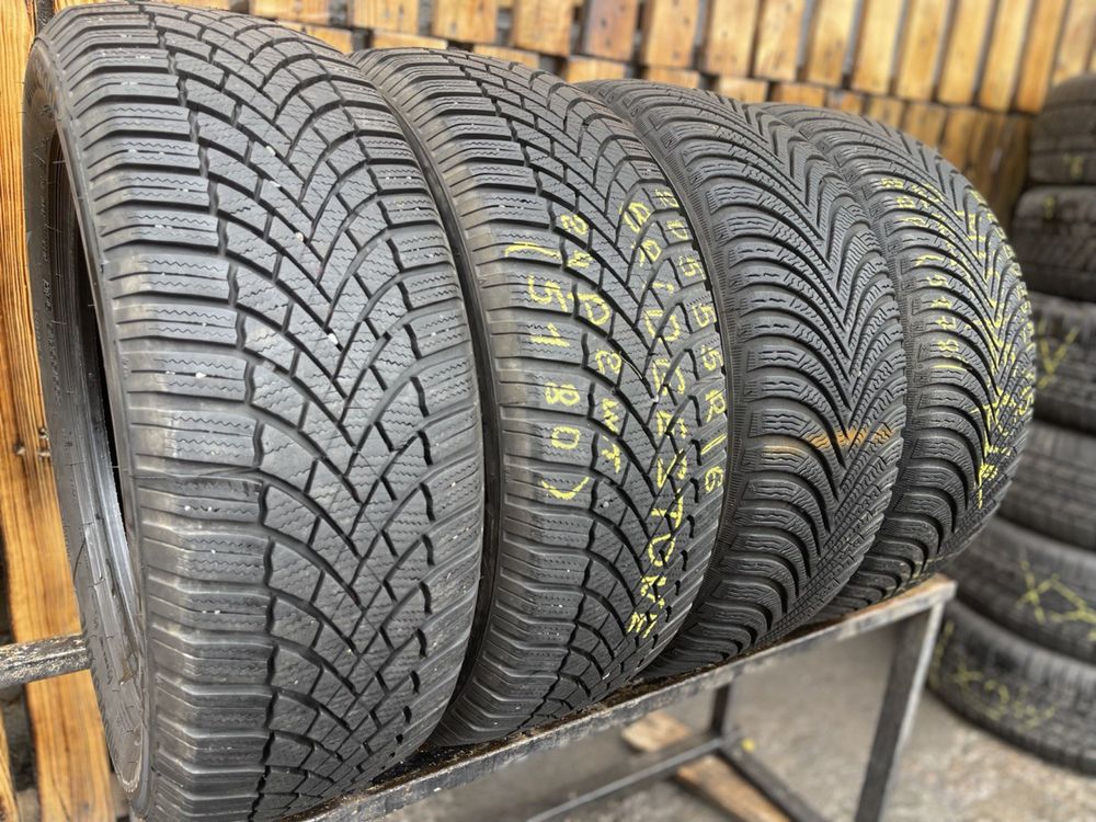 Шини б/у 205/55 r16 Mishelin, Bridgestone